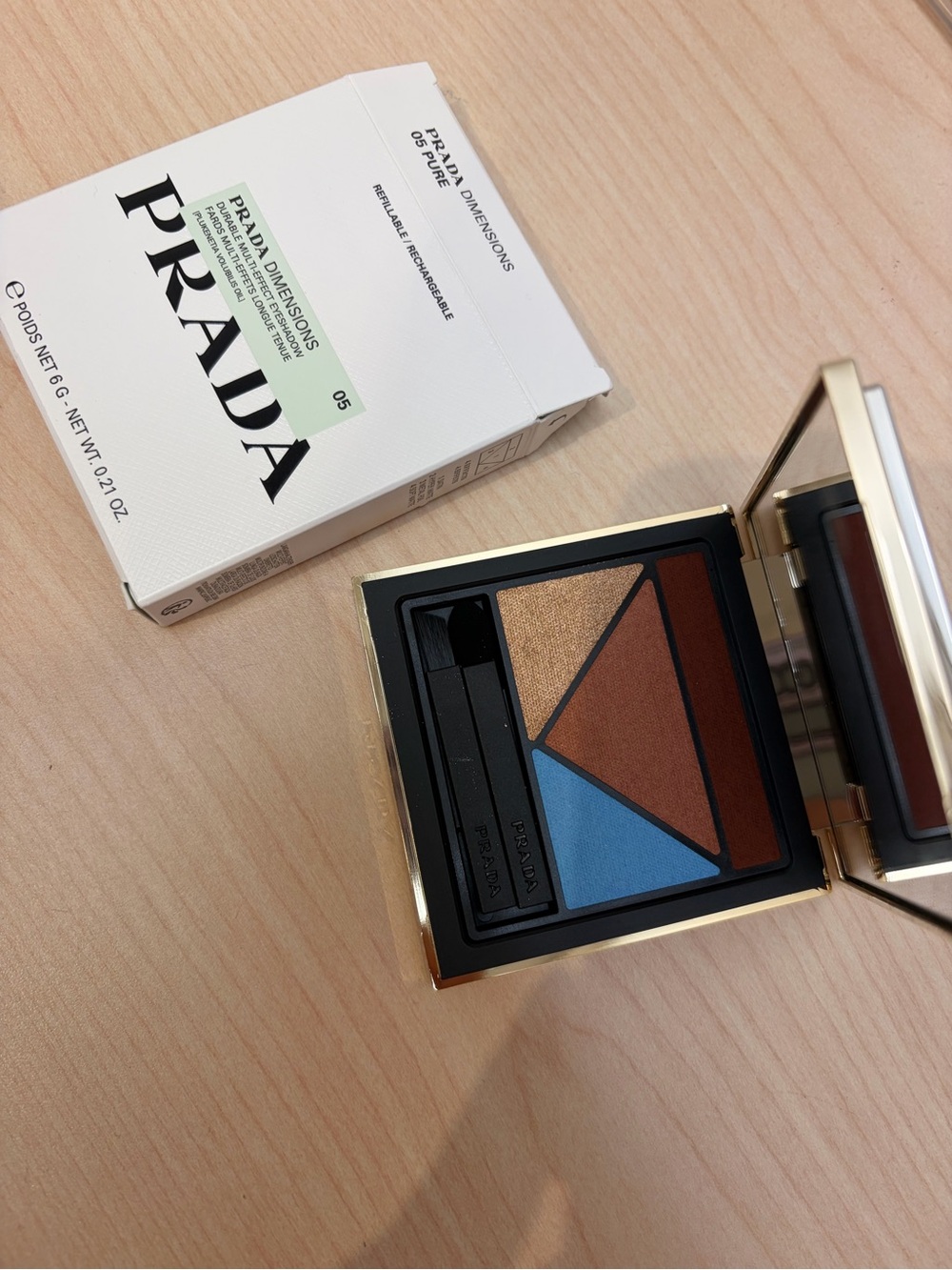 PRADA Dimensions 05 PURE Multi Effect Eyeshadow Palette .21 Oz NIB - Picture 8 of 11